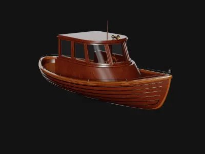 Sailboat 3D model