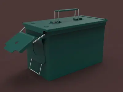 Bullet Box Free 3D model