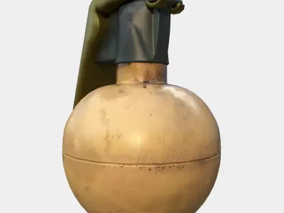 Grenade P-67-M 3D model