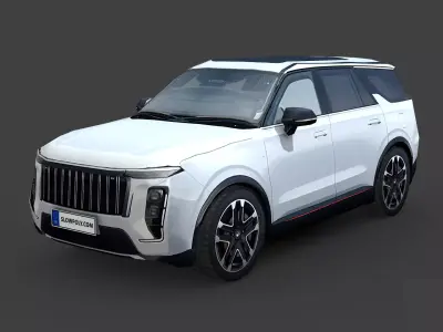 Generic Premium SUV Low-poly 3D model