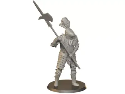Knight 3D print model purchase
