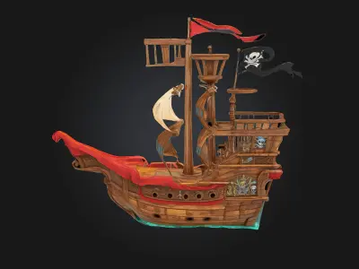 Pirates Voyage  Set Sail for Loot and Legends 3D model