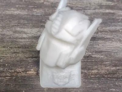 Key Cap Classic Optimus Prime - Rotatable Head Part 3D print model