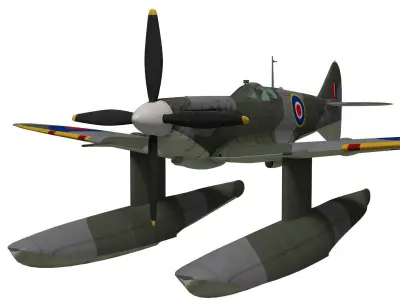 Supermarine Spitfire Mk-Vb Floatplane 3D model