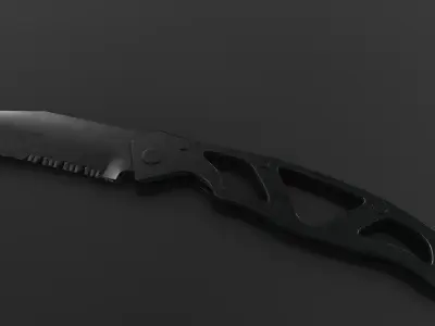 Hunting knife 3D model