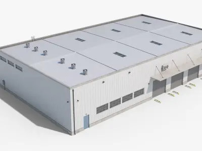  Industrial Buildings And Props 