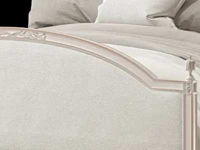 Eloqurnce dauphine bed 3D model