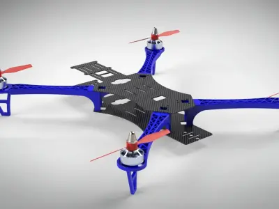 DRONE DE PRUEBAS 3D print model