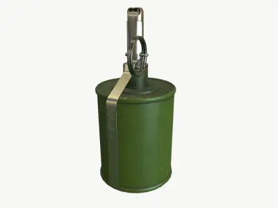 Grenade RG-42 Low-poly 3D model