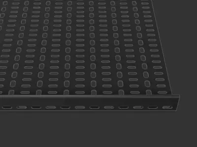 Cable Tray 450mm x 3000mm TYPE1 3D model