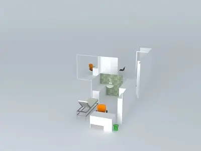 Office vehicle trade Free 3D model