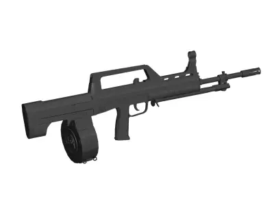 Type 95 automatic rifle 3D model