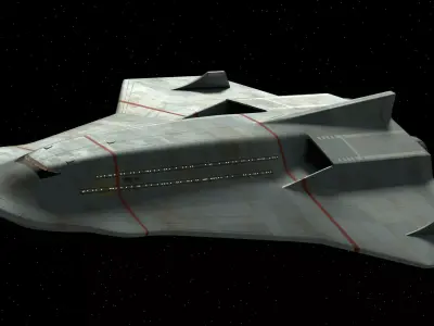 Battlestar Galactica - Rising Star 3D model