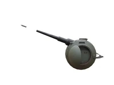 ball tank Free low-poly 3D model