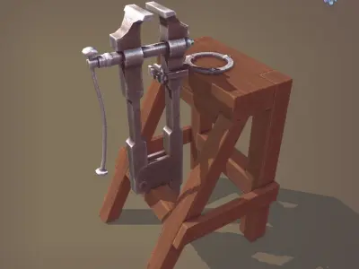Medieval Exterior Bundle 3D Model Collection