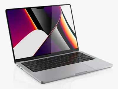 New MacBook Pro 14-inch 3D model