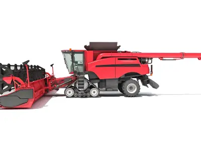 Combine Harvester 2020 3D model buy