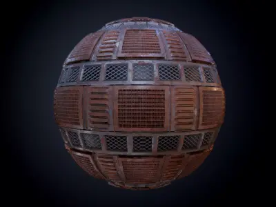 Sci-Fi Military Seamless PBR Texture 60 Texture