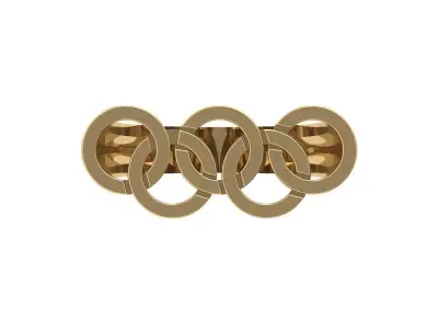 Wedding Ring  3D print model 349