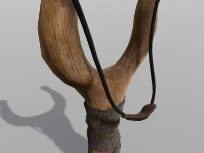 Slingstone 3D Model Low-poly 3D model