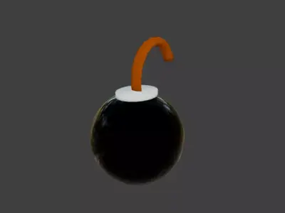 A simple Bomb 3D model