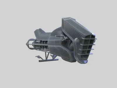 Underwater Scooter bike 3D model