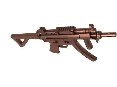 HK MP5  -  rifle  3D print model