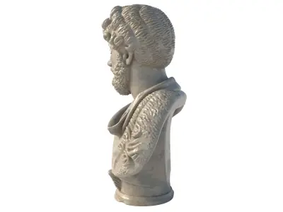 Marcus Aurelius Low-poly 3D model