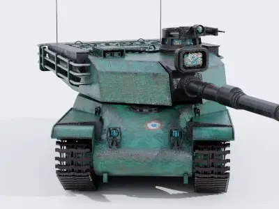 AMX 50 A 3D model
