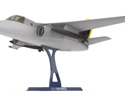 S-3 Viking 3D print model