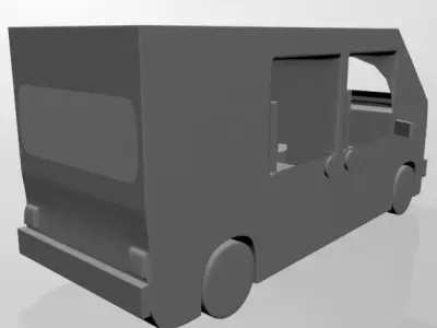 Van 01 3D model
