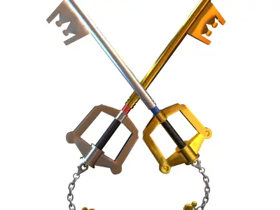 KeyBlades 3D model
