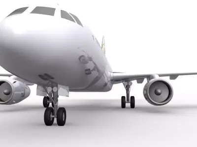 Airbus 320 3D model