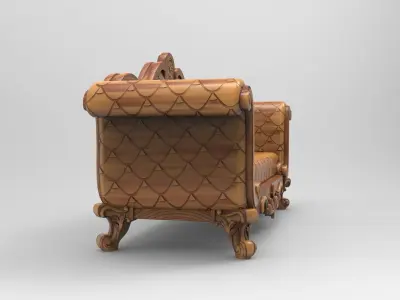 Victorian Sofa 3D print model