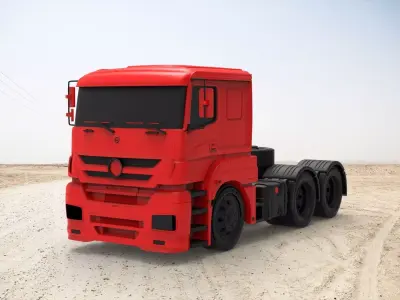 Mercedes-Benz Axor truck 3D model