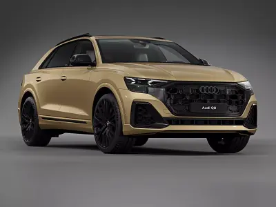 2024 Audi Q8 3D model