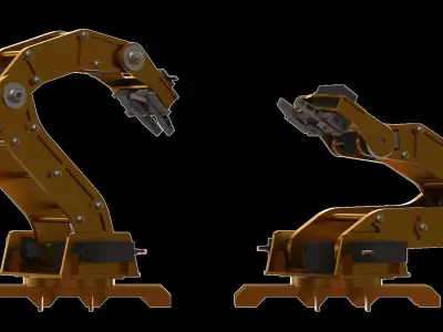 Robot Arm 3D model buy