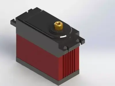 SERVOMOTOR DE 40KG DIGITAL Free 3D model