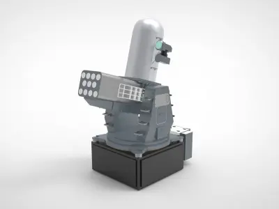 MK 15 PHALANX MISSILE SHIP 3D print model