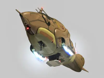 Ai Spaceship 3D model