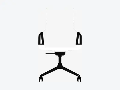 Chair - Conference - Worksmart - 4 Star Castors - Rocking Low-poly 3D model purchase