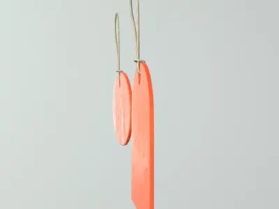 Price Tags 2 Low-poly 3D model