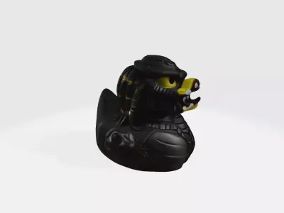 Duck predator 3d model Low-poly 3D model