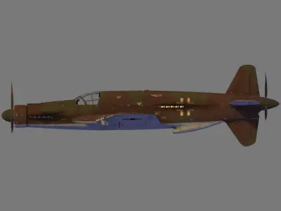 Do 335 B-2 3D model
