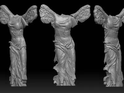 Victrory of Samothrace 3D print model purchase