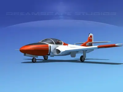 Cessna T-37 Tweetybird V07 Greece 3D model