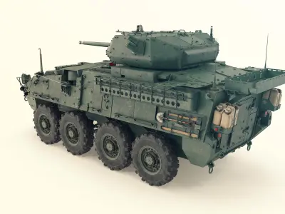 Stryker Dragoon M1296 3D model purchase