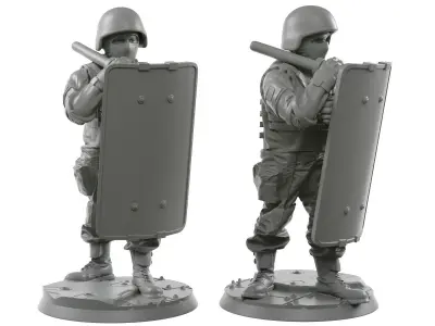 Riot Shields 3D print model