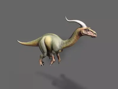 Dinosaurs Pack 4 Low-poly 3D model