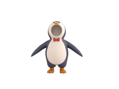 Prop235 Penguin Suit 3D model